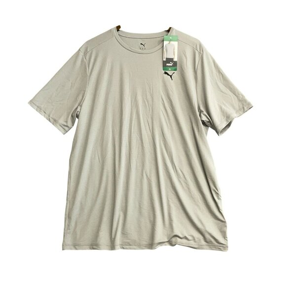 NEW Puma Men's XL Active Tee Gray Polyester - Picture 1 of 9